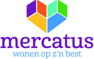 Logo van Mercatus met ondertitel wonen op z'n best